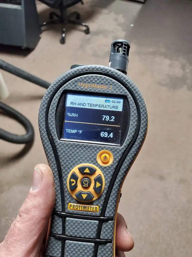 Moisture meter humidity assessment for Fire & Smoke Damage Restoration in Butler